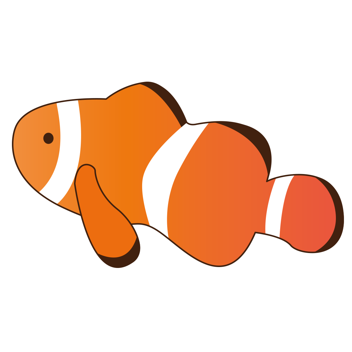 最高の動物画像 ユニークお魚 イラスト かわいい